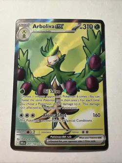 Arboliva ex ⭐ 207/182 Holo Ultra Rare Destined Rivals 2025 Pokemon NM - Image 1