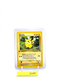 1999 Pokemon Jungle 1st Edition Pikachu #60/64 - Image 1