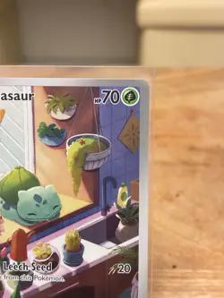 Pokemon TCG: Bulbasaur 143/142 - SV: Stellar Crown - Illustration Rare - Image 4