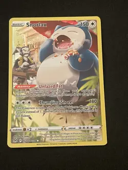 2022 Pokemon SWSH Lost Origin Snorlax #TG10/TG30 - Image 2