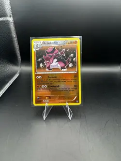 2011 Pokemon Krookodile Reverse Holo 65/114 Black & White 140 HP [Vintage] - Image 3