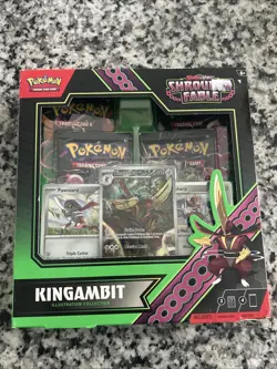 Pokemon TCG Shrouded Fable Kingambit Illustration Collection Factory Sealed Box - Image 1