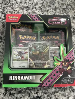 Pokemon TCG Shrouded Fable Kingambit Illustration Collection Factory Sealed Box - Image 5