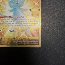 Mew 25/25 Pokemon TCG SWSH Celebrations 25th Anniversary Gold Holo Rare - Image 4