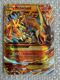 Pokemon M Charizard EX (Y) (Secret) 107/106 Flashfire Holo - Image 1