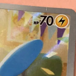 Pokemon Minun 194/182 SV04: Paradox Rift Full Art Illustration Rare Holo - Image 4