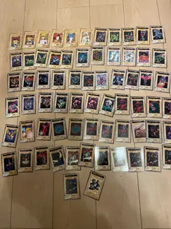 Bandai Yu-Gi-Oh Carddass Card Game Huge Lot Set Japanese Rare Vintage Card case - Image 1