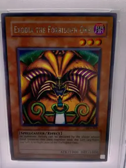 Yu-Gi-Oh! PSA 9 MINT Blue-Eyes, Dark Magician, Exodia Set (DDS 001, 002, 003) - Image 4