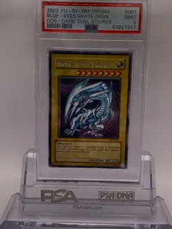 Yu-Gi-Oh! PSA 9 MINT Blue-Eyes, Dark Magician, Exodia Set (DDS 001, 002, 003) - Image 5