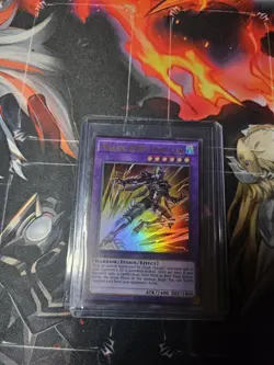 YUGIOH Masked HERO Dark Law (New Art) Maze Of Muertos 1st Edition Ultra Rare NM - Image 1