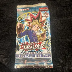 Yu-Gi-Oh! tcg Legend of Blue-Eyes White Dragon 25th Anniversary BOOSTER PACK x1 - Image 1