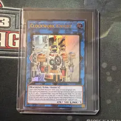 YuGiOh! SUDA-EN050 Clockwork Knight 1st Edition Ultra Rare NM - Image 3