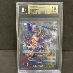 2023 Kaido One Piece SP OP04-044 SR Alt Art Awakening New Era BGS 10💥🔥 - Image 2