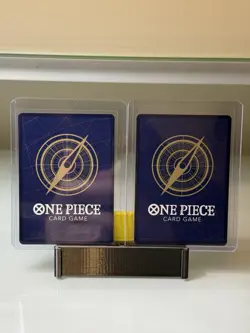 One Piece TCG LOT - Mr.2 Bon Kurei (Bentham) EB01-061 SEC & Marco PRB02-008 SR - Image 2