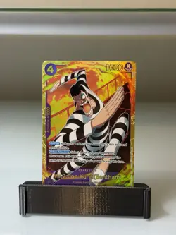 One Piece TCG LOT - Mr.2 Bon Kurei (Bentham) EB01-061 SEC & Marco PRB02-008 SR - Image 3