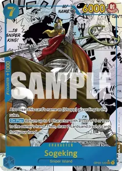 One Piece Sogeking (Manga) (OP03-122/294) PRB Premium Booster NM FOIL - Image 1