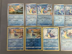 Pokemon TCG Lapras Bundle – 9 Cards NM Condition - Image 2
