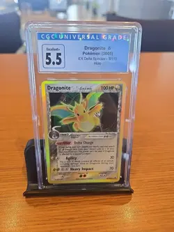 Pokemon TCG Dragonite EX Delta Holo Rare Card 3/113 Delta Species - Image 1