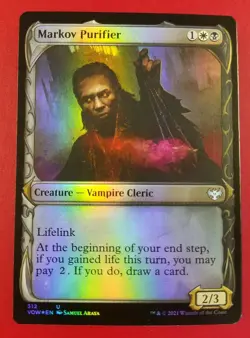 1x Markov Purifier | FOIL Showcase | Innistrad Crimson Vow | MTG Magic Cards - Image 1