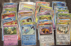 LOT OF 40 Pokemon Reverse Holo Foil Common/Uncommon Cards +5 RARES+10 BONUS LIVE - Image 2
