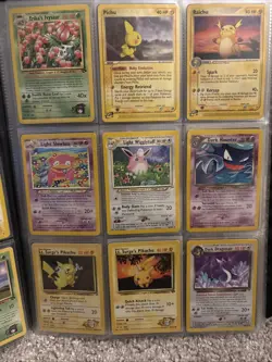 Vintage Pokemon Card Binder Collection Whole Binder Full - Image 3