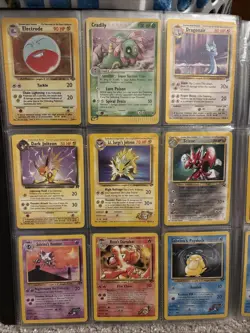 Vintage Pokemon Card Binder Collection Whole Binder Full - Image 4