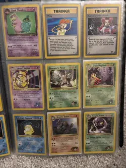 Vintage Pokemon Card Binder Collection Whole Binder Full - Image 5