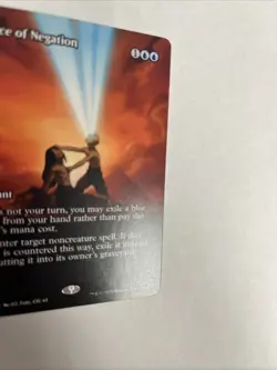 Force Of Negation Borderless Nonfoil Avatar Card #0013 MTG LP - Image 2