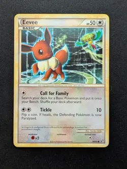 M/NM Pokemon Eevee Regular Card 48/90 Undaunted - Image 1