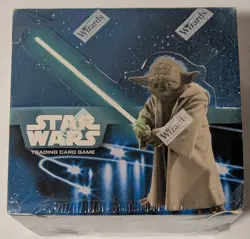 Star Wars Attack of the Clones Trading Card Game TCG Starter Deck Box CCG WOTC - Image 1