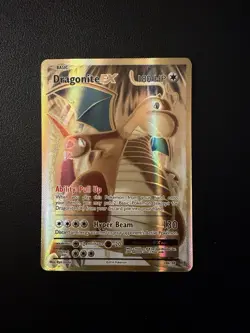 Pokemon TCG Dragonite EX Full Art Holo Card 106/108 Evolutions XY - Image 1