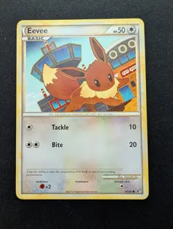M/NM Pokemon Eevee Regular Card 47/90 Undaunted - Image 1