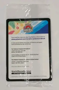 Pikachu 190 Sv: Scarlet & Violet Promo Cards Regular SEALED - Image 2
