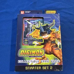Digimon Collectible Card Game Starter Set 2 sealed box - Image 1