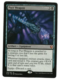 MTG Pact Weapon Battle for Baldur's Gate Magic The Gathering TCG - Image 1