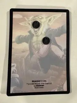 Dynamite Diver Goblin Pin Magic Con 2025 Exclusive MTG Magic the Gathering - Image 2