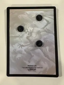 Large 2.8in Pin Magic Con Chicago 2024 MTG Nightdrinker Moroii Convention Exclus - Image 2