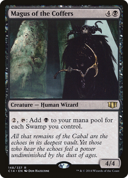 Magus of the Coffers #148 (MP) Commander 2014 C14 Magic MTG - Image 1