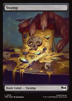 Magic: The Gathering: Swamp - TMT #312 SURGE FOIL - Image 1