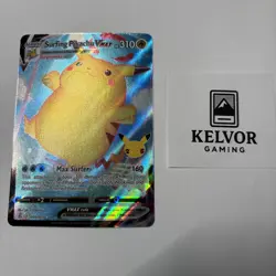 POKEMON CELEBRATIONS SURFING PIKACHU VMAX 009/025 NM CONDITION - Image 1