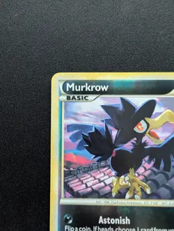 M/NM Pokemon Murkrow Reverse Holo Card 58/90 Undaunted - Image 2