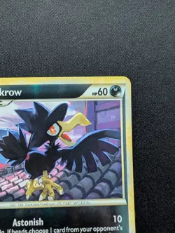 M/NM Pokemon Murkrow Reverse Holo Card 58/90 Undaunted - Image 3