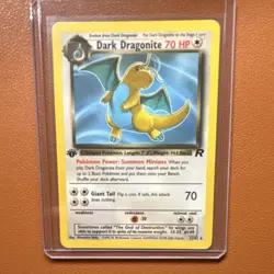 Pokemon TCG Dragonite Mystery of the Fossils non-Holo Rare 100 HP - Image 1