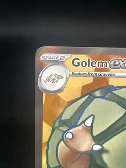 Pokemon TCG Golem EX 189/165 Scarlet & Violet 151 Ultra Rare NM - Image 2