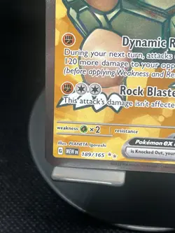 Pokemon TCG Golem EX 189/165 Scarlet & Violet 151 Ultra Rare NM - Image 5