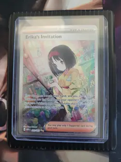 Pokemon TCG Erika's Invitation 203/165 Pokemon 151 Full Art Ultra Rare NM/M - Image 1