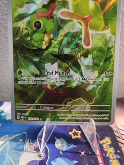 Pokemon TCG - Caterpie 172/165 - Scarlet & Violet 151 - Illustration Rare - NM+ - Image 2