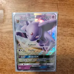 MINT Pokemon TCG Espeon GX Sun & Moon Base Set 61/149 Holo Ultra Rare 2017 - Image 1