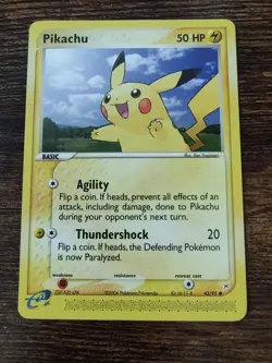 Pikachu 43/95 EX Team Magma Vs Team Aqua Pokemon - Image 1