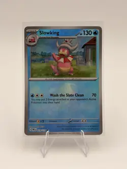Pokemon Slowking (MasterBall Pattern) 019/131 Sv: Prismatic Evolutions Holo - NM - Image 1